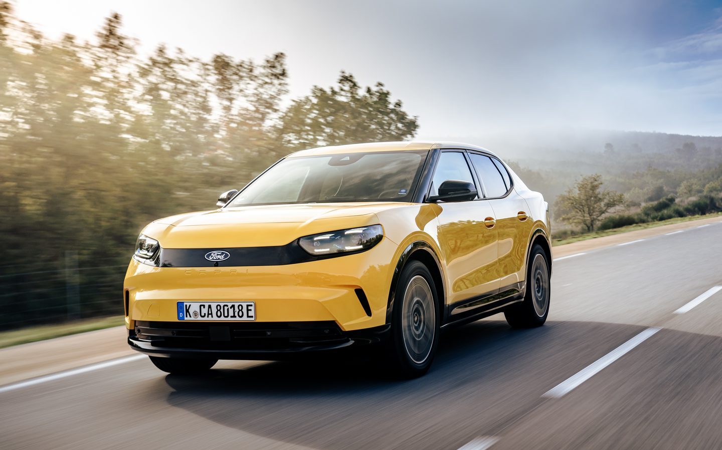 Ford Capri Awd Yellow 2025